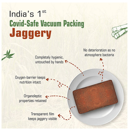 Dhampur Green Jaggery (Gur) 1kg Each