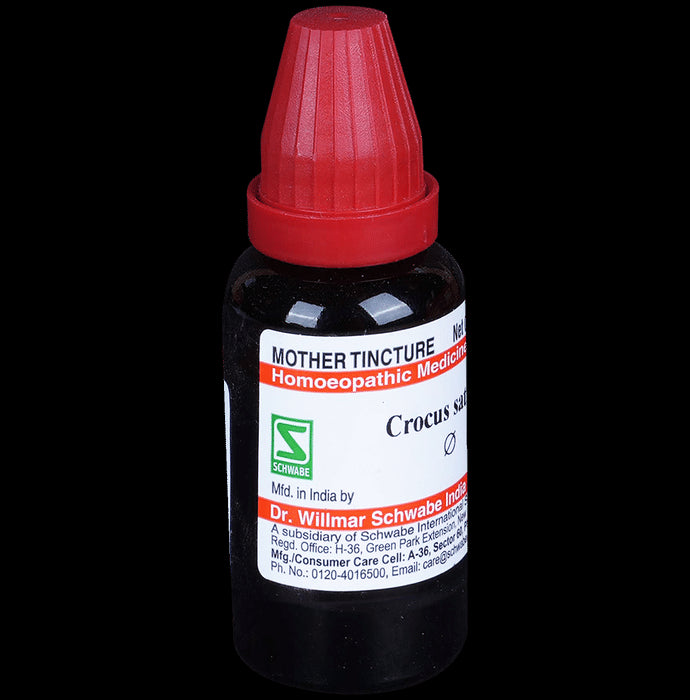 Dr Willmar Schwabe India Crocus Sativus Mother Tincture Q