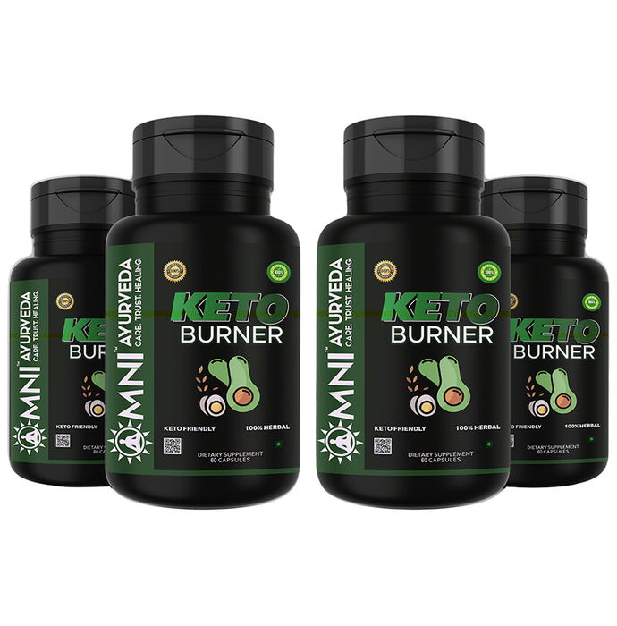 Omni Ayurveda Keto Burner Capsule (60 Each) - Classic Derma