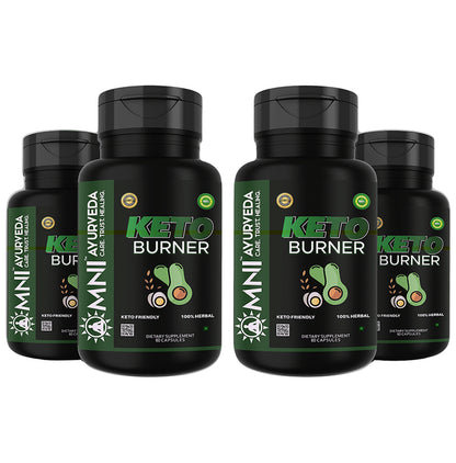 Omni Ayurveda Keto Burner Capsule (60 Each) - Classic Derma