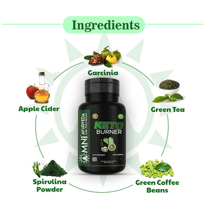 Omni Ayurveda Keto Burner Capsule (60 Each)