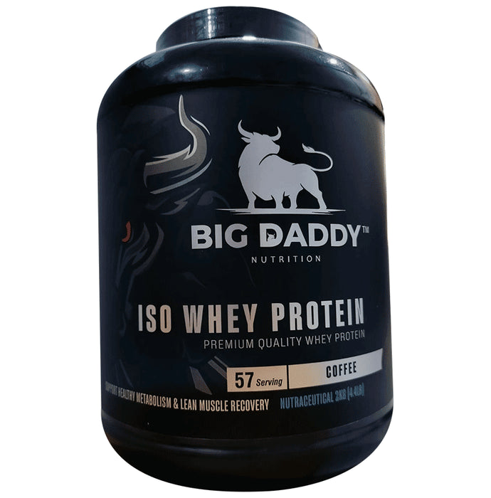 Big Daddy Iso Whey Protein Coffee Powder - Classic Derma