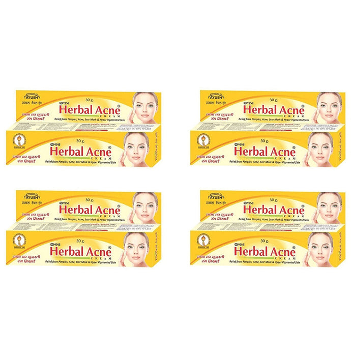 Omni Herbal Acne Cream (30gm Each) - Classic Derma