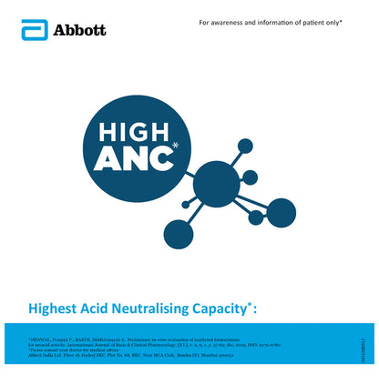 Digene Antacid Antigas Gel | For Acidity, Gas, Heartburn & Stomach Care | Flavour Mint