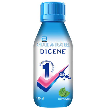 Digene Antacid Antigas Gel | For Acidity, Gas, Heartburn & Stomach Care | Flavour Mint - Classic Derma