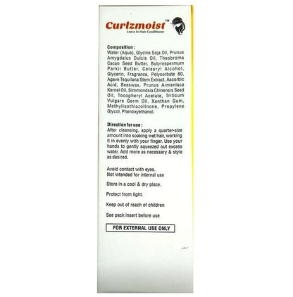 Curlzmoist Leave In Hair Conditioner