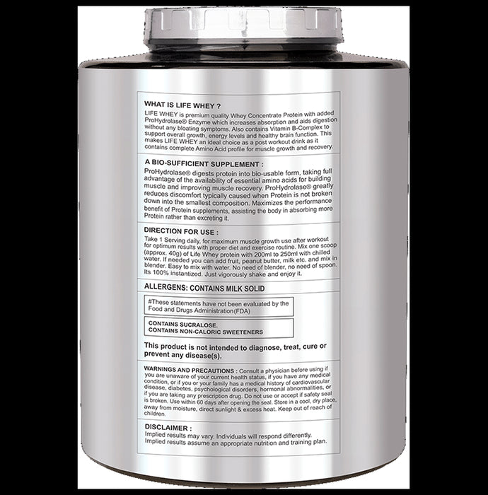 Divine Nutrition Life Whey Powder American Ice Cream