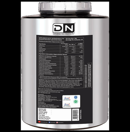 Divine Nutrition Life Whey Powder American Ice Cream