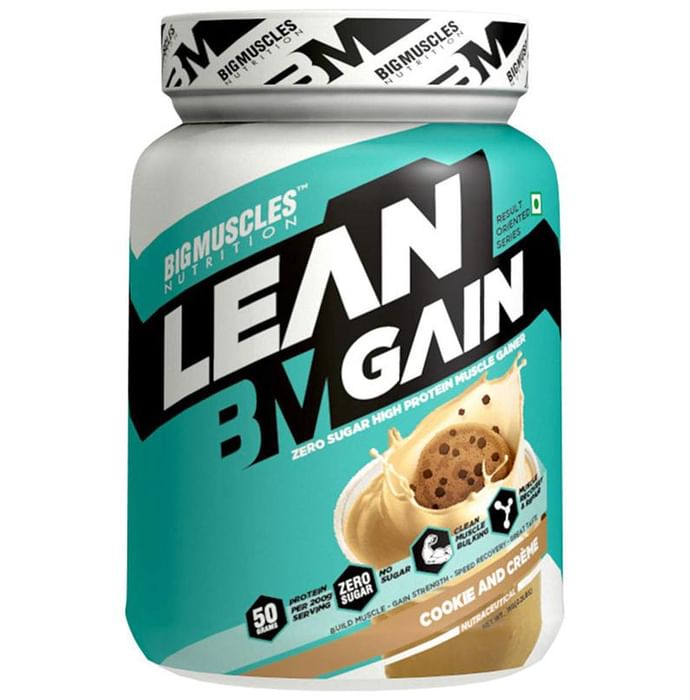 Big Muscles Lean Gain Cookies & Cream - Classic Derma