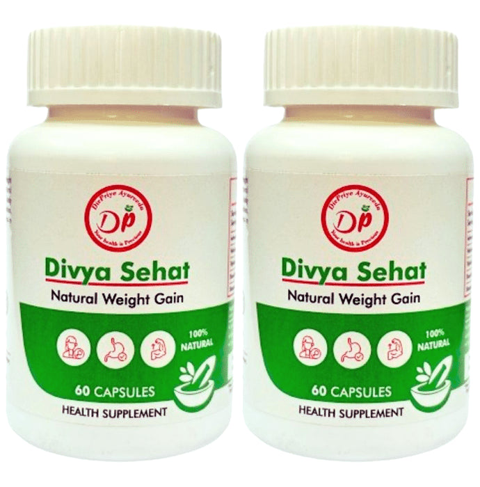 Divpriye Ayurveda Divya Sehat Capsule (60 Each) - Classic Derma