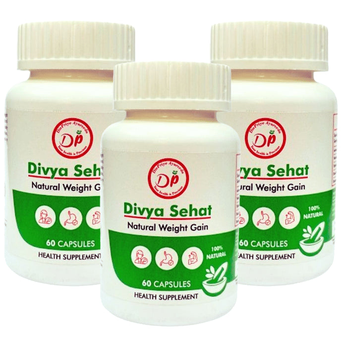 Divpriye Ayurveda Divya Sehat Capsule (60 Each) - Classic Derma