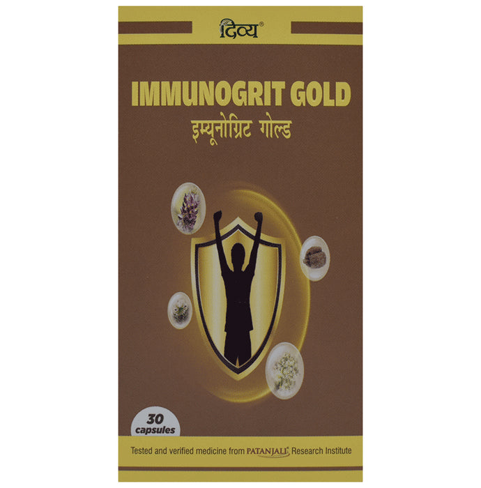 Divya Immunogrit Gold Capsule - Classic Derma