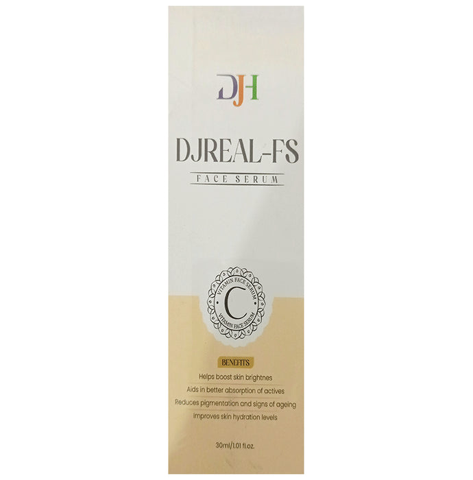 Djreal-FS Face Serum with Vitamin C | Cleanses & Moisturises the Skin - Classic Derma