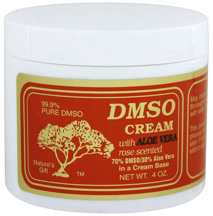 DMSO Cream Aloe Vera Rose Scented - Classic Derma