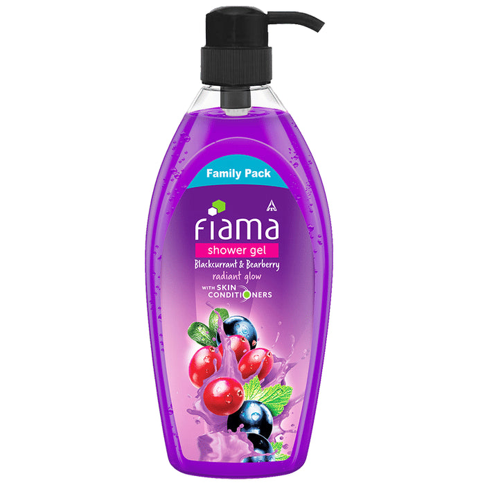 Fiama Blackcurrant & Bearberry Family Pack Shower Gel - Classic Derma