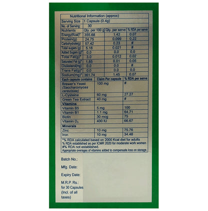 Adgain Plus Healthy Hair Capsule