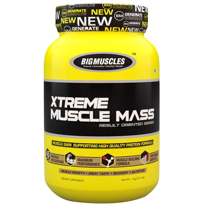 Big Muscles Xtreme Muscle Mass Cookies & Cream - Classic Derma