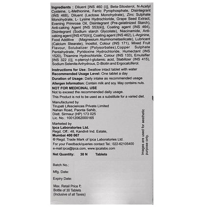 Keraglo Men Tablet with Multivitamin, Multimineral & Natural Extracts