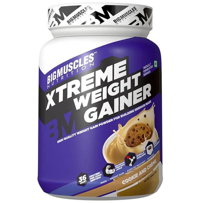 Big Muscles Xtreme Weight Gainer Cookies & Cream - Classic Derma