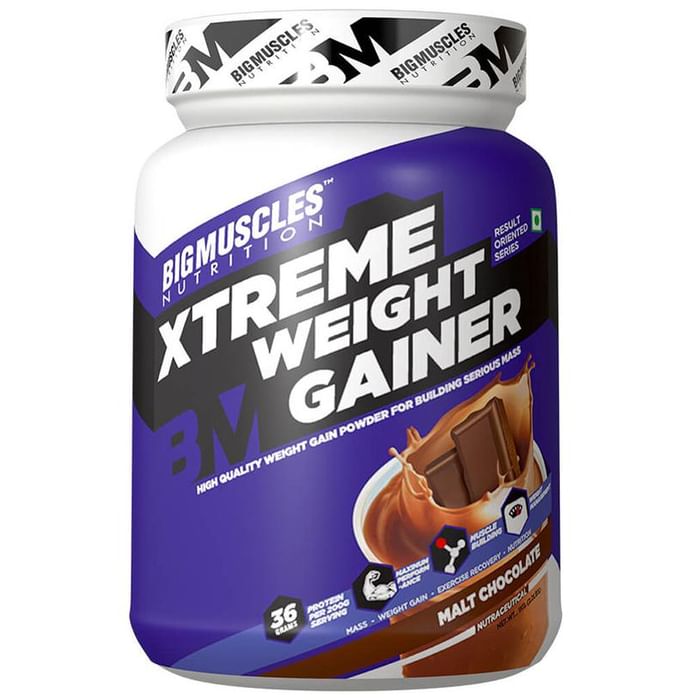 Big Muscles Xtreme Weight Gainer Milk Chocolate - Classic Derma