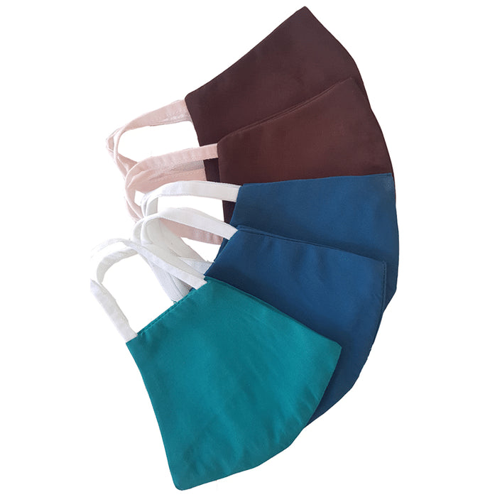 Adira's Hygienic Cotton Mask Multicolor - Classic Derma