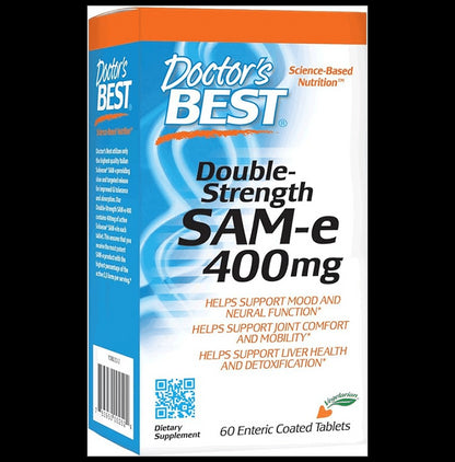 Doctor's Best Double-Strength SAM-e 440mg Enteric Coated Tablet - Classic Derma