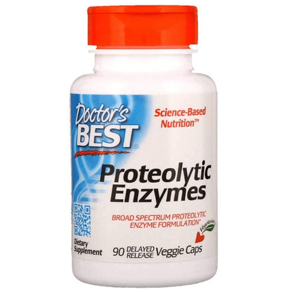 Doctor's Best Proteolytic Enzymes Veggie Caps - Classic Derma
