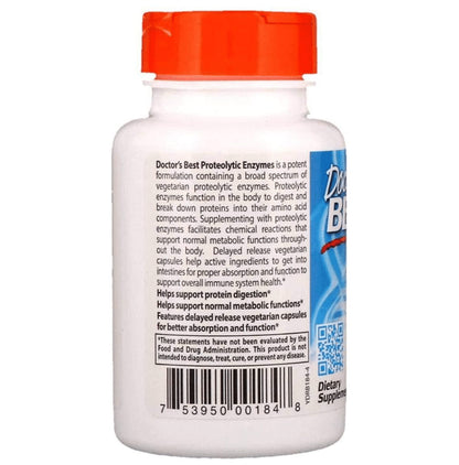 Doctor's Best Proteolytic Enzymes Veggie Caps