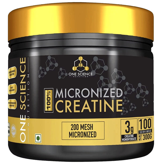 One Science Micronized Creatine Monohydrate Powder - Classic Derma
