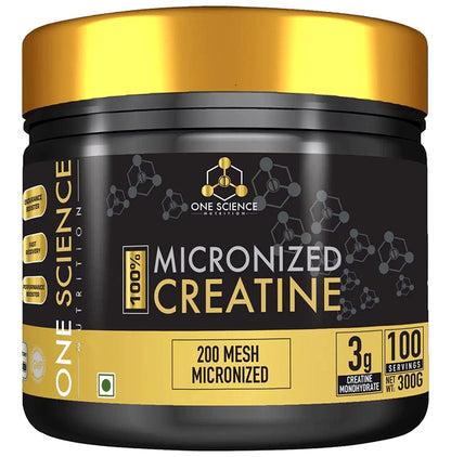 One Science Micronized Creatine Monohydrate Powder - Classic Derma