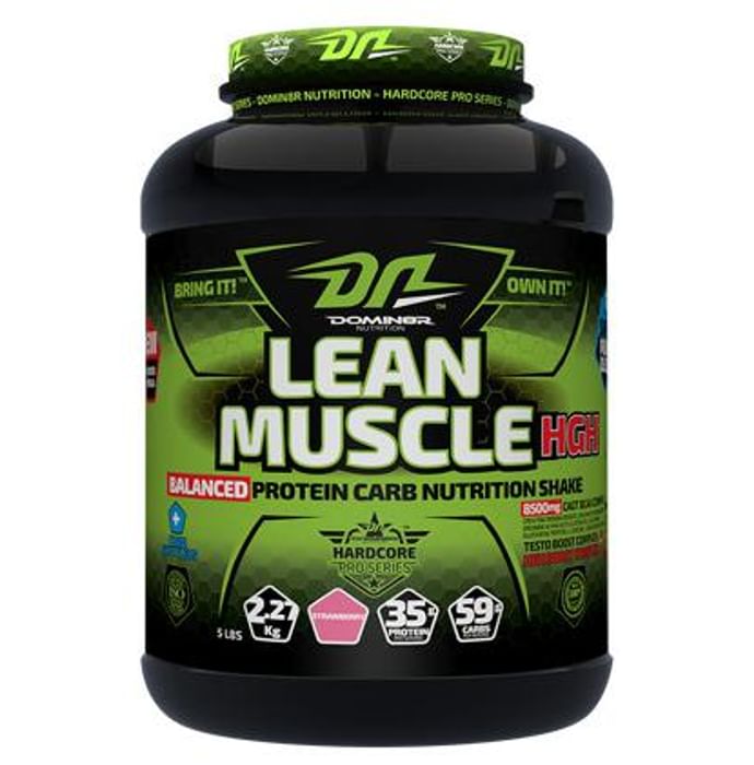 DOMIN8R Lean Muscle HGH Powder Strawberry - Classic Derma