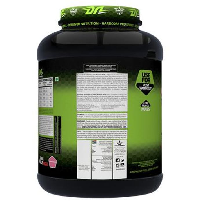 DOMIN8R Lean Muscle HGH Powder Strawberry