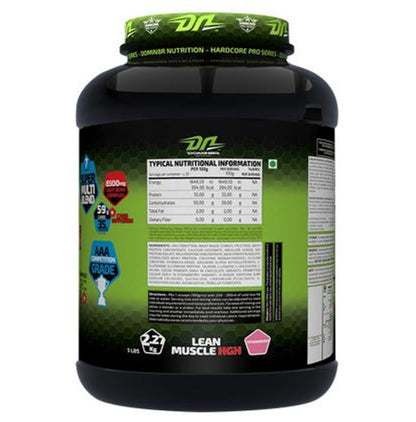 DOMIN8R Lean Muscle HGH Powder Strawberry
