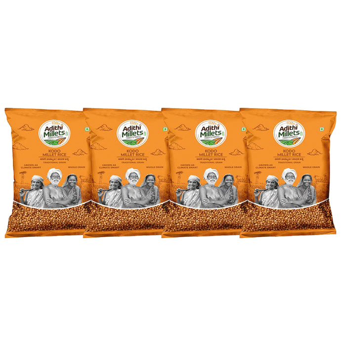 Adithi Millets Kodo Millet Rice (500gm Each) - Classic Derma