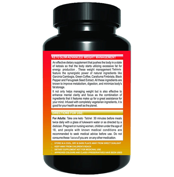 Double MM Keto Slim Vegetarian Tablet