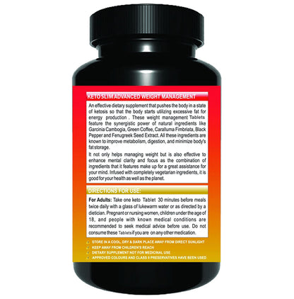 Double MM Keto Slim Vegetarian Tablet