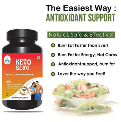 Double MM Keto Slim Vegetarian Tablet