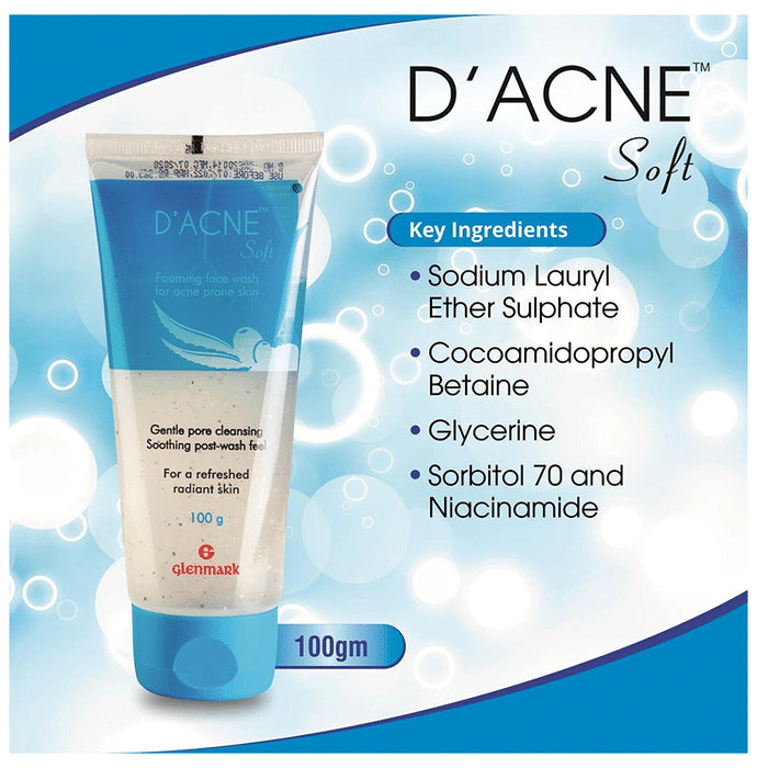 D Acne Soft Face Wash