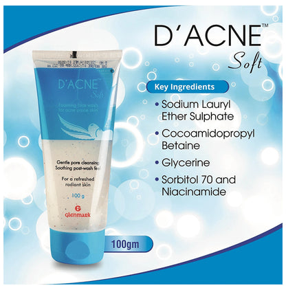 D Acne Soft Face Wash