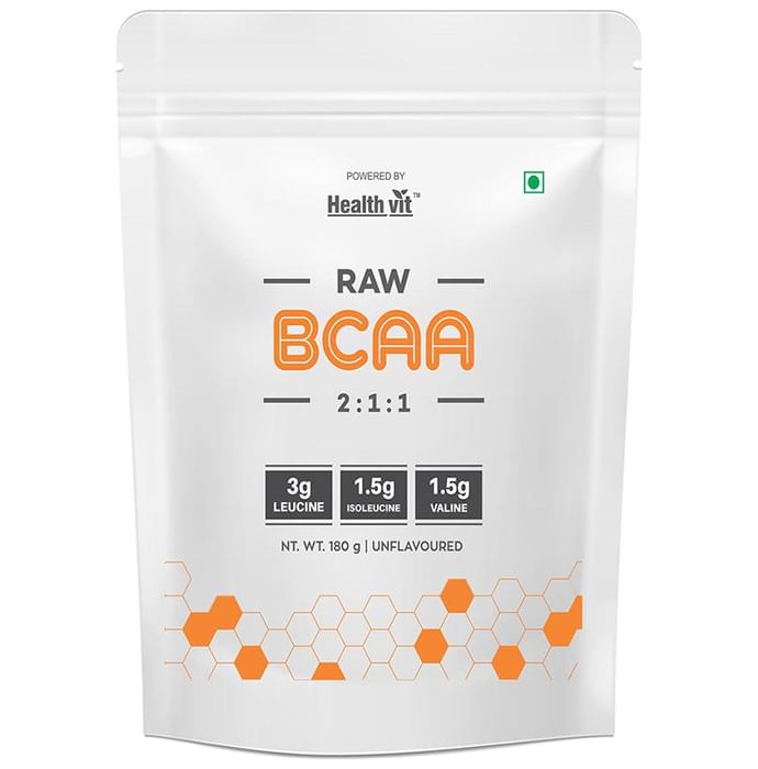 HealthVit Raw BCAA Powder Unflavoured - Classic Derma