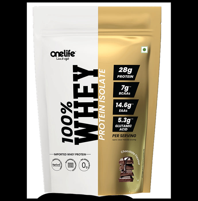 OneLife 100% Whey Protein Isolate Chocolate - Classic Derma