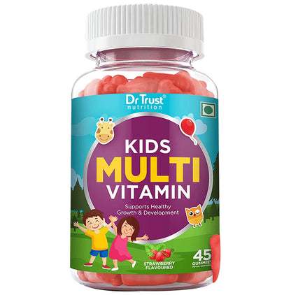 Dr Trust Nutrition Kids Multi Vitamin Gummies Strawberry - Classic Derma