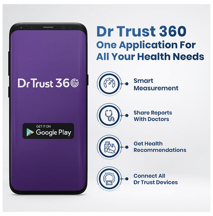 Dr Trust USA Electronic Supernova Digital Personal Weighing Scale Black