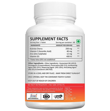 Adorreal Acerola Vitamin C Tablet