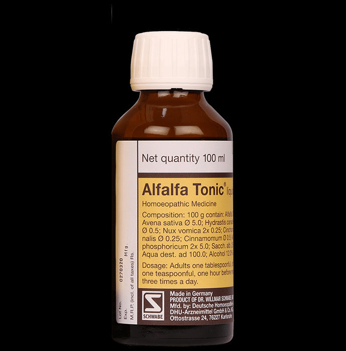 Dr Willmar Schwabe Germany Alfalfa Tonic
