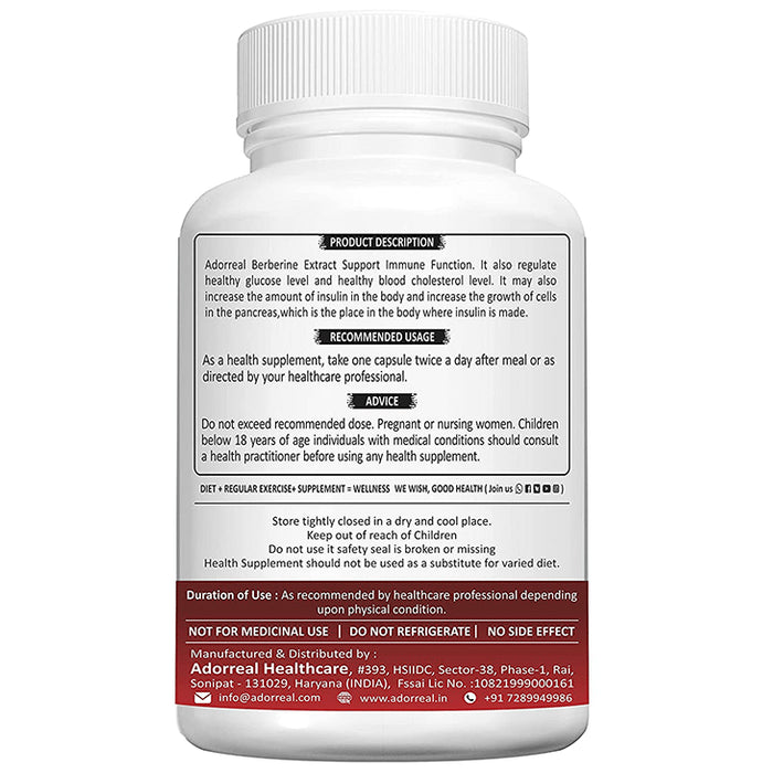 Adorreal Berberine Aristata Capsule