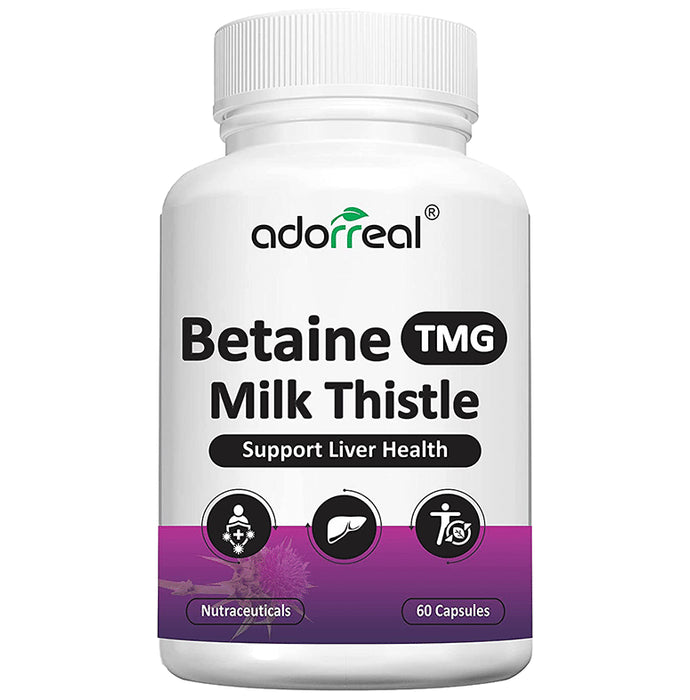 Adorreal Betaine TMG Milk Thistle Capsule - Classic Derma
