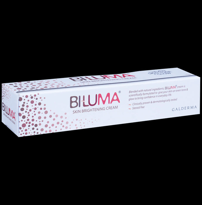 Biluma Skin Brightening Cream | For Even Skin Tone & Glow | Derma Care | Depigmenting & Skin Lightening Face Care Product