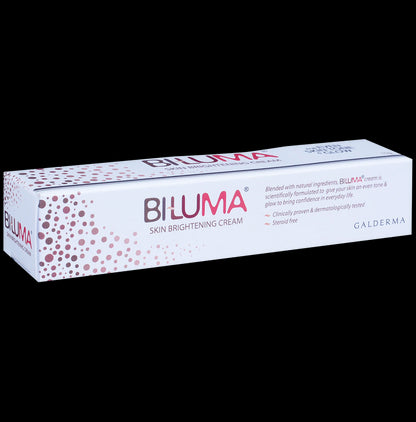 Biluma Skin Brightening Cream | For Even Skin Tone & Glow | Derma Care | Depigmenting & Skin Lightening Face Care Product
