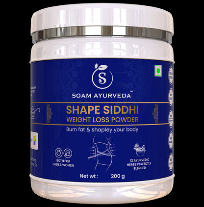 Soam Ayurveda Shape Siddhi Weight Loss Powder - Classic Derma